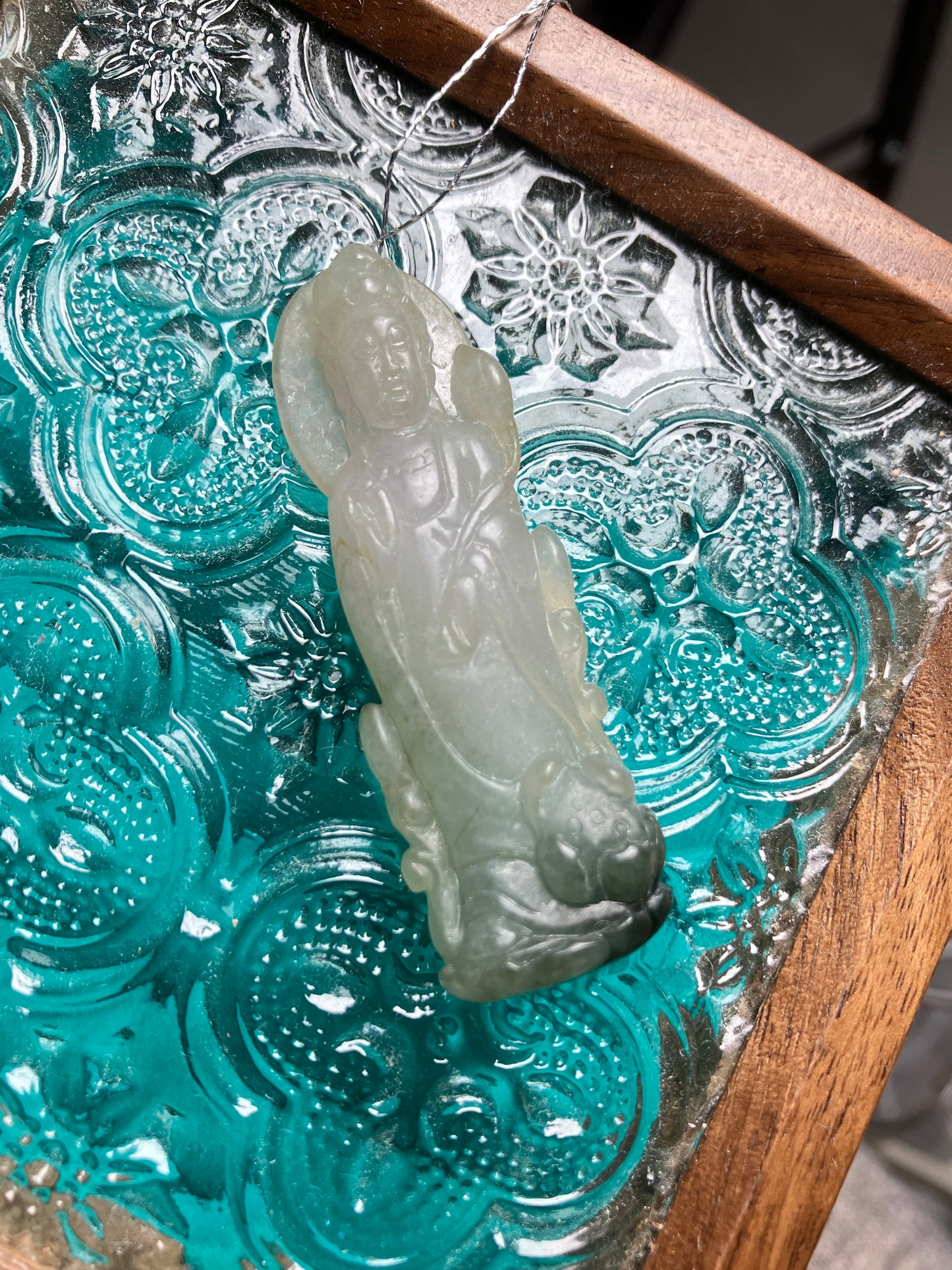 Jadeite Pendant ｜天然翡翠觀音吊墜 (JPB018)