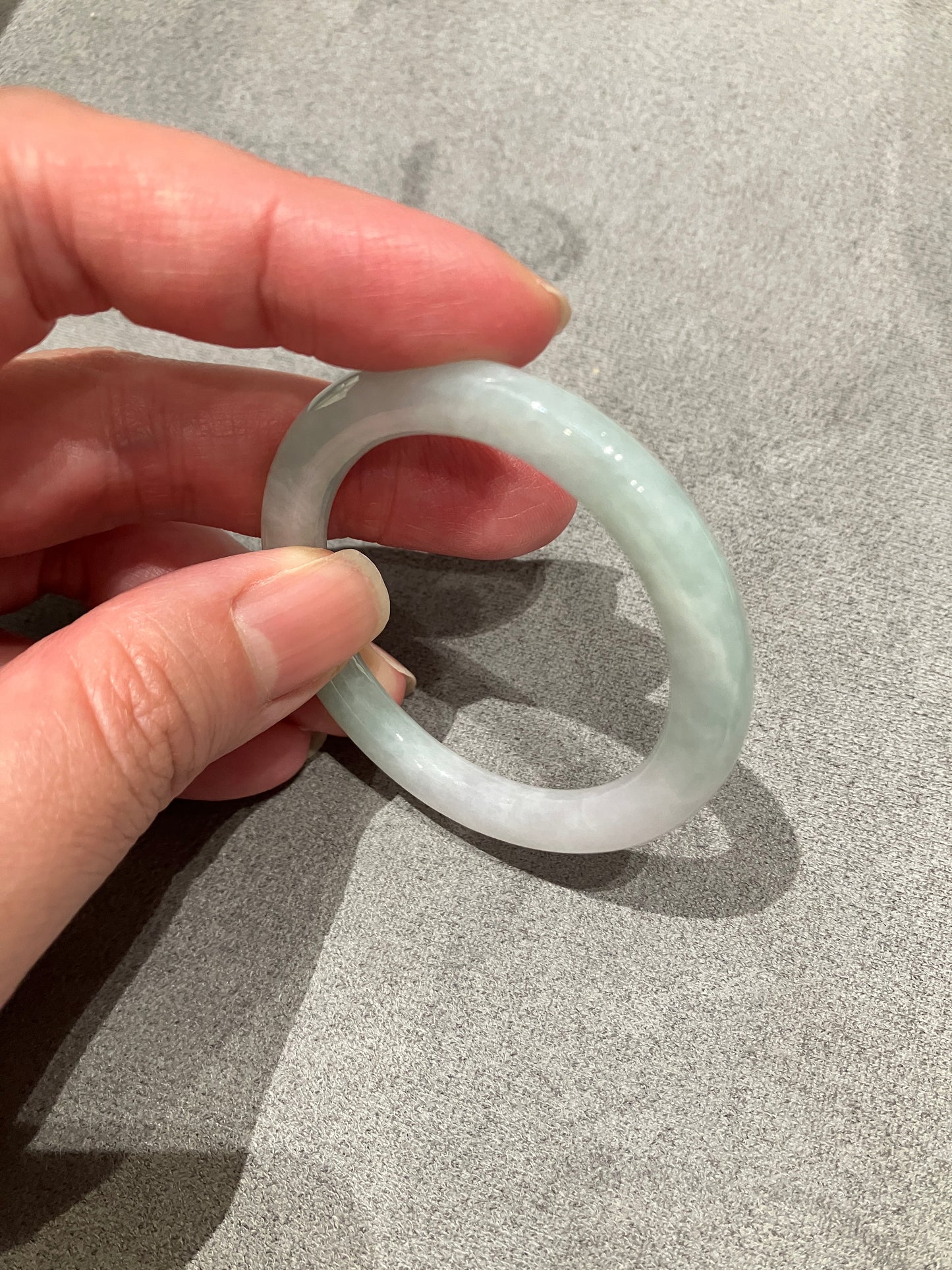 Jadeite Kids Bangle 天然翡翠兒童玉鈪(40mm)(77a425) (37mm)( 77a525)