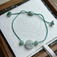 Jadeite Bracelet ｜天然翡翠手繩「財運連連」(JBS008-10)