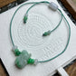 Jadeite LuckyRabbit Bracelet ｜天然翡翠手繩「可愛兔」(JBSP0017)