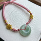 Jadeite Bracelet  ｜天然翡翠兒童手繩 平安扣(JBS0026C)