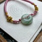 Jadeite Bracelet  ｜天然翡翠兒童手繩 平安扣(JBS0026C)