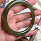 Natural Green Nephrite Jade Bangle 天然和田玉玊鈪 (59mm) (NB30299)