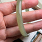 Natural light Green Nephrite Jade Bangle 天然和田玉玊鈪 (59mm) (NB30259)