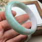 Jadeite Bangle Jadeite Jadeite Bangle with Floating Flowers (60mm)(JB000689)