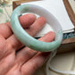 Jadeite Bangle Jadeite Jadeite Bangle with Floating Flowers (60mm)(JB000689)