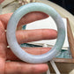 Jadeite Bangle Natural Light Spring Color Round Bar Jade Jadeite (56mm)(JB00237)