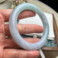 Jadeite Bangle Natural Light Spring Color Round Bar Jade Jadeite (56mm)(JB00237)