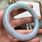 Jadeite Bangle Natural Light Spring Color Round Bar Jade Jadeite (56mm)(JB00237)