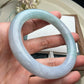 Jadeite Bangle Natural Light Spring Color Round Bar Jade Jadeite (56mm)(JB00237)