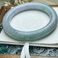 Jadeite Bangle Natural Light Spring Color Round Bar Jade Jadeite (56mm)(JB00237)