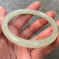 Natural light Green Nephrite Jade Bangle 天然和田玉玊鈪 (60mm) (NB30260)