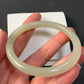 Natural light Green Nephrite Jade Bangle 天然和田玉玊鈪 (60mm) (NB30260)