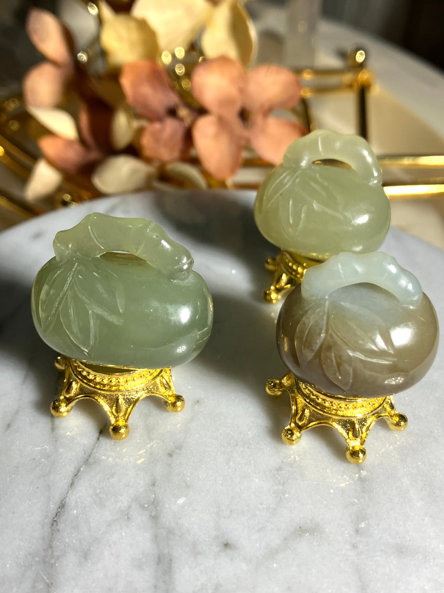 Natural Nephrite Jade Pendant & Decoration天然和田吊飾擺設 (NJPD004-006)