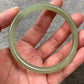 Natural light Green Nephrite Jade Bangle 天然和田玉玊鈪 (59mm) (NB30259)