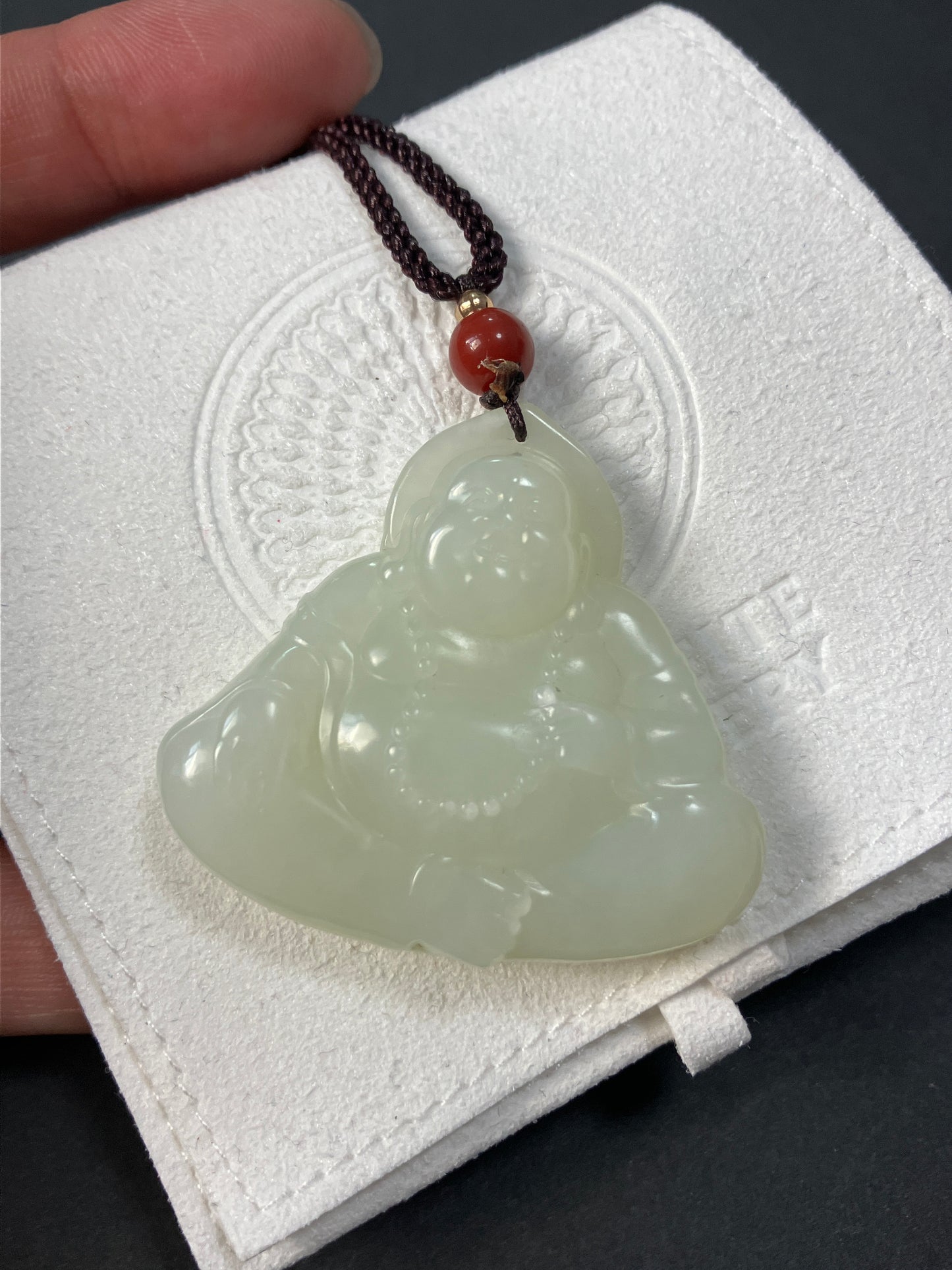 Natural Nephrite Jade Pendant天然和田吊飾擺設 NP00350