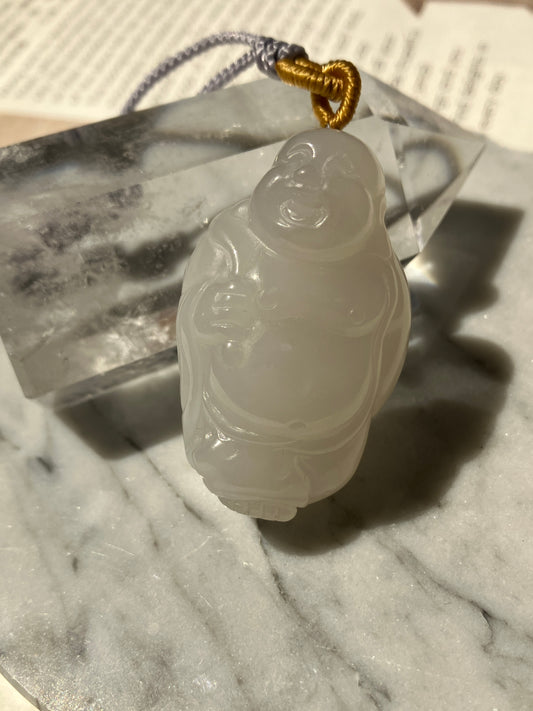 Natural Nephrite Jade Pendant 天然和田玉吊飾( NJPD011)