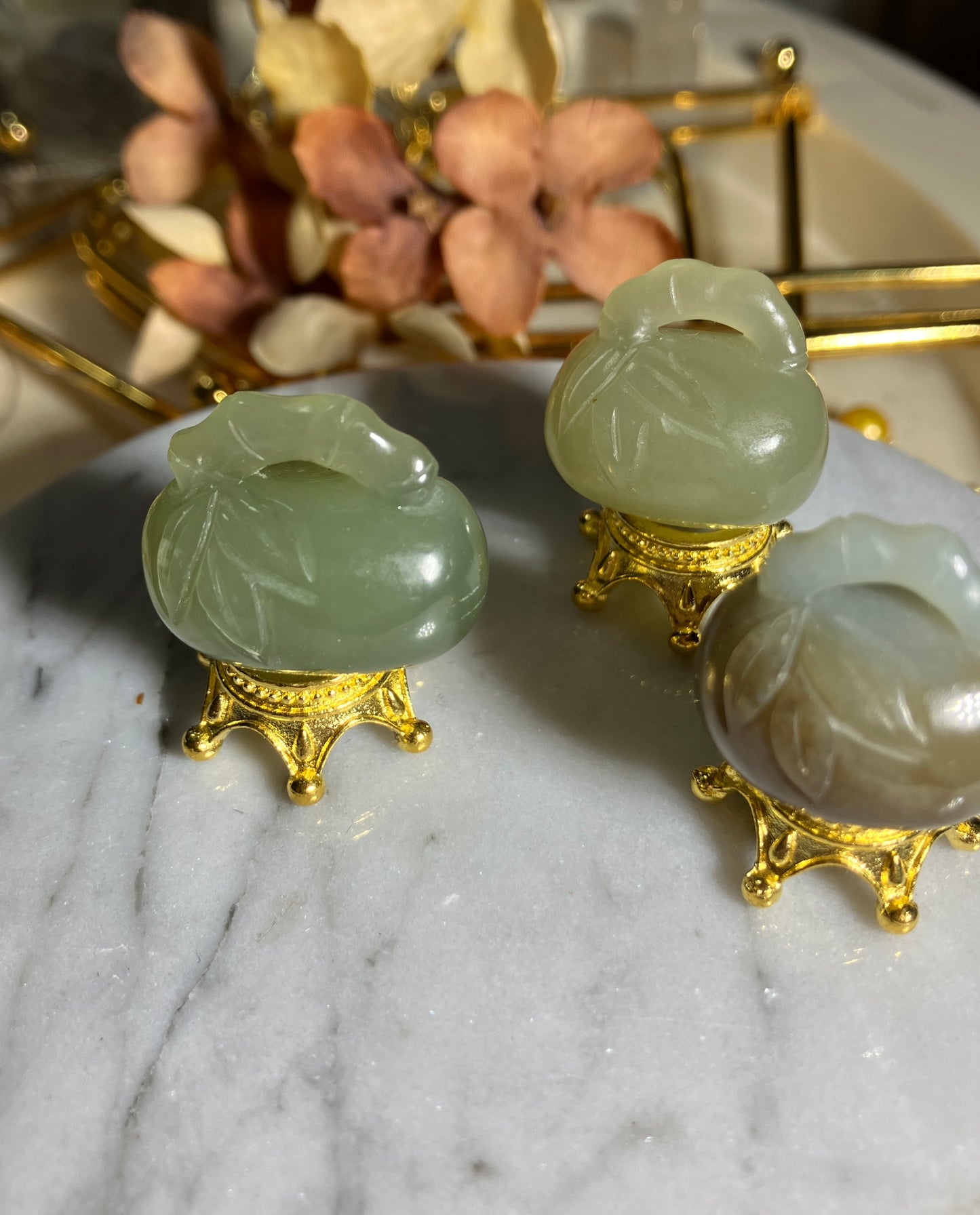 Natural Nephrite Jade Pendant & Decoration天然和田吊飾擺設 (NJPD004-006)