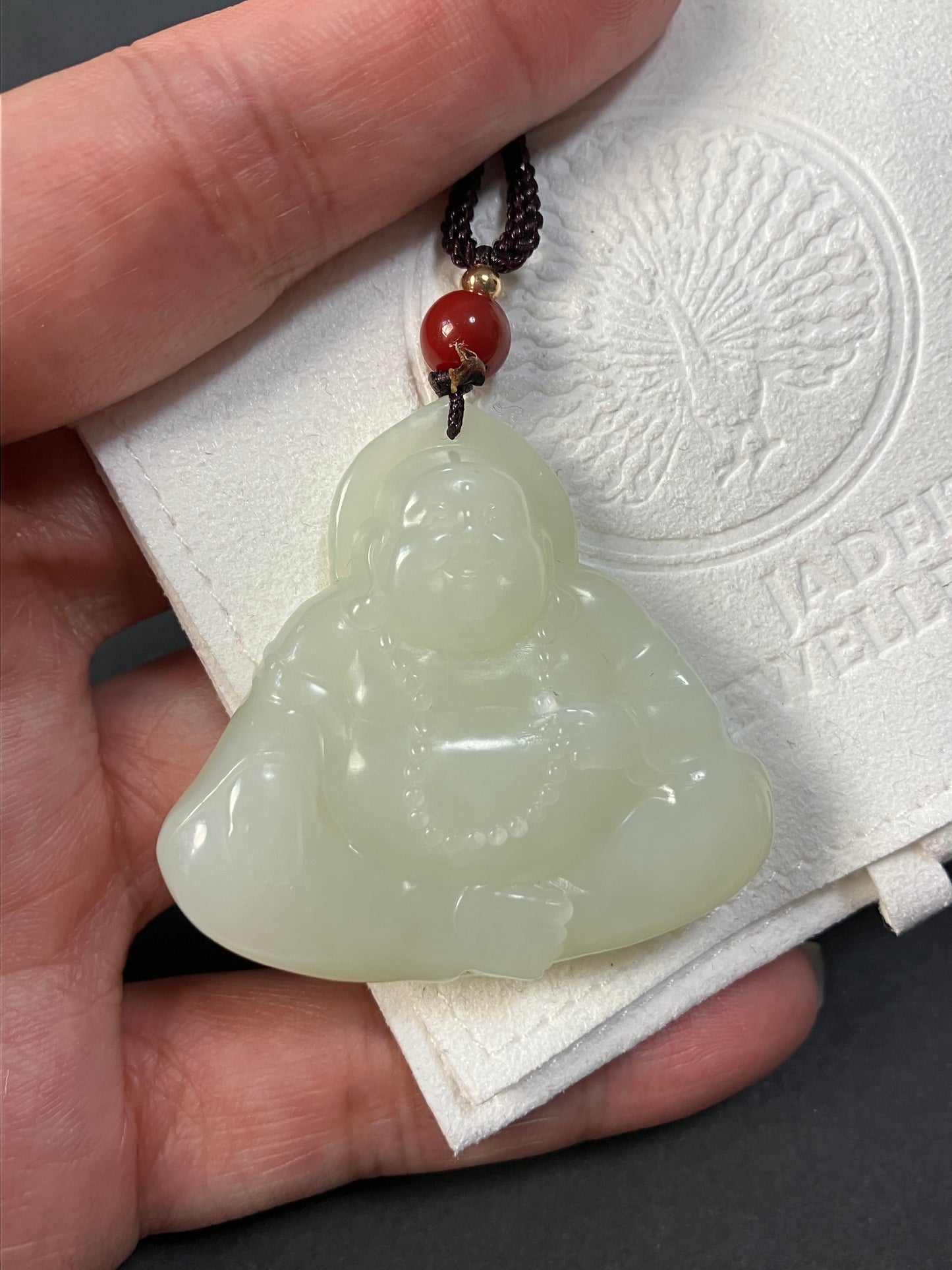 Natural Nephrite Jade Pendant天然和田吊飾擺設 NP00350