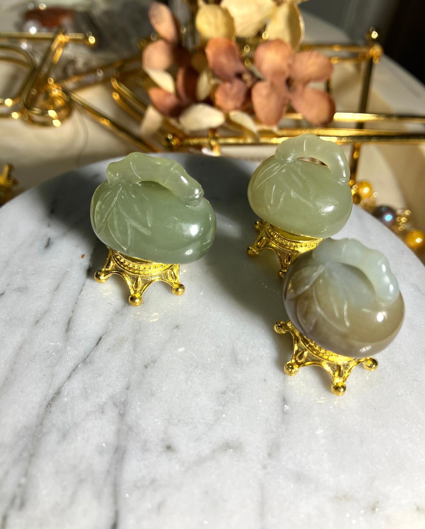 Natural Nephrite Jade Pendant & Decoration天然和田吊飾擺設 (NJPD004-006)