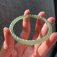 Natural Green Nephrite Jade Bangle 天然和田玉玊鈪 (56mm) (NB30350)