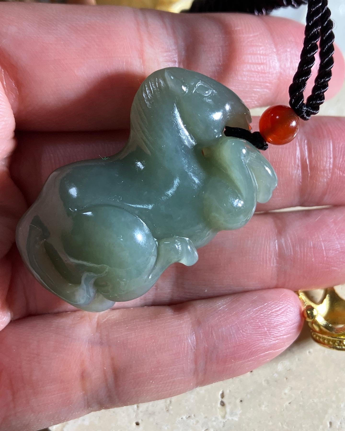 Natural Nephrite Jade Pendant & Decoration天然和田吊飾擺設 NJP0023