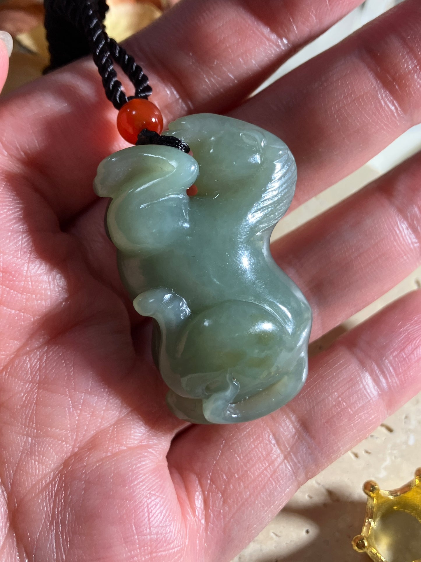 Natural Nephrite Jade Pendant & Decoration天然和田吊飾擺設 NJP0023