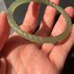 Natural Green Nephrite Jade Bangle 天然和田玉玊鈪 (56mm) (NB30350)