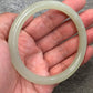 Natural light Green Nephrite Jade Bangle 天然和田玉玊鈪 (60mm) (NB30260)