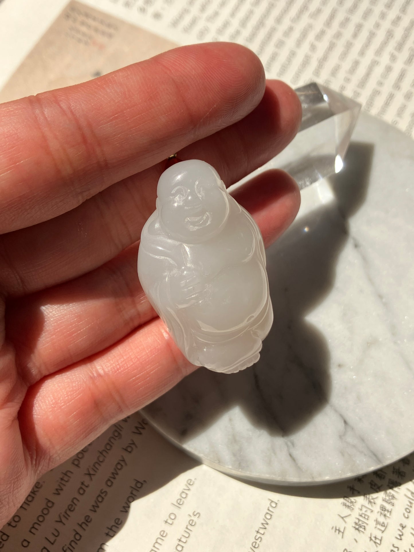 Natural Nephrite Jade Pendant 天然和田玉吊飾( NJPD011)