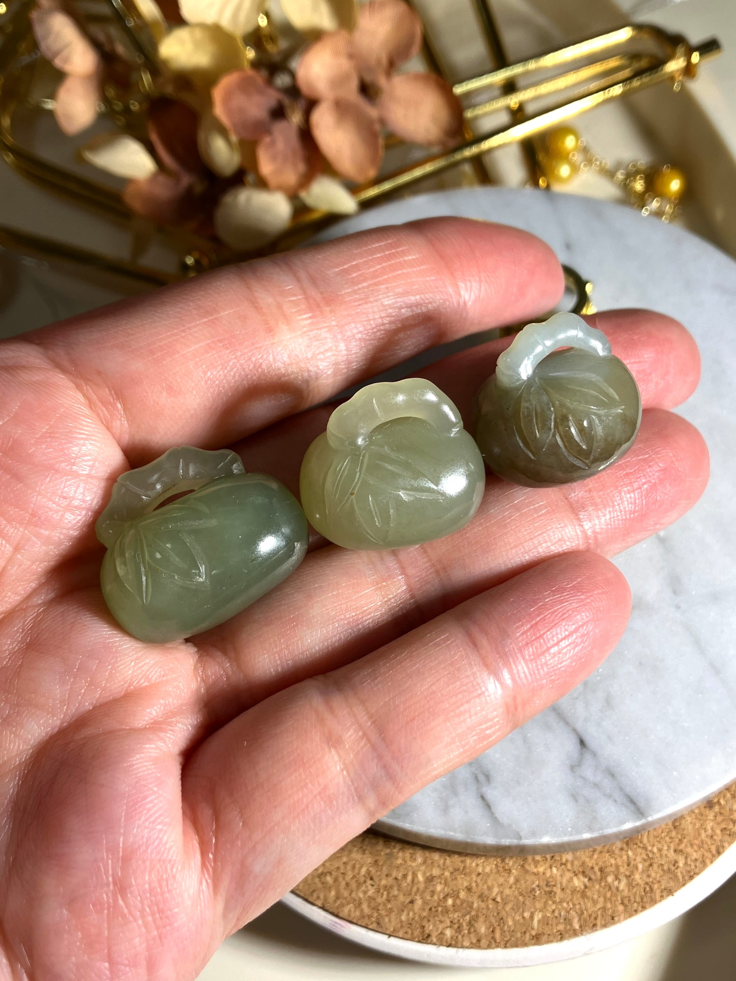 Natural Nephrite Jade Pendant & Decoration天然和田吊飾擺設 (NJPD004-006)