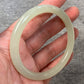 Natural light Green Nephrite Jade Bangle 天然和田玉玊鈪 (60mm) (NB30260)