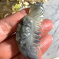 Natural Nephrite Jade Comb 天然和田玉梳(NJHB003)