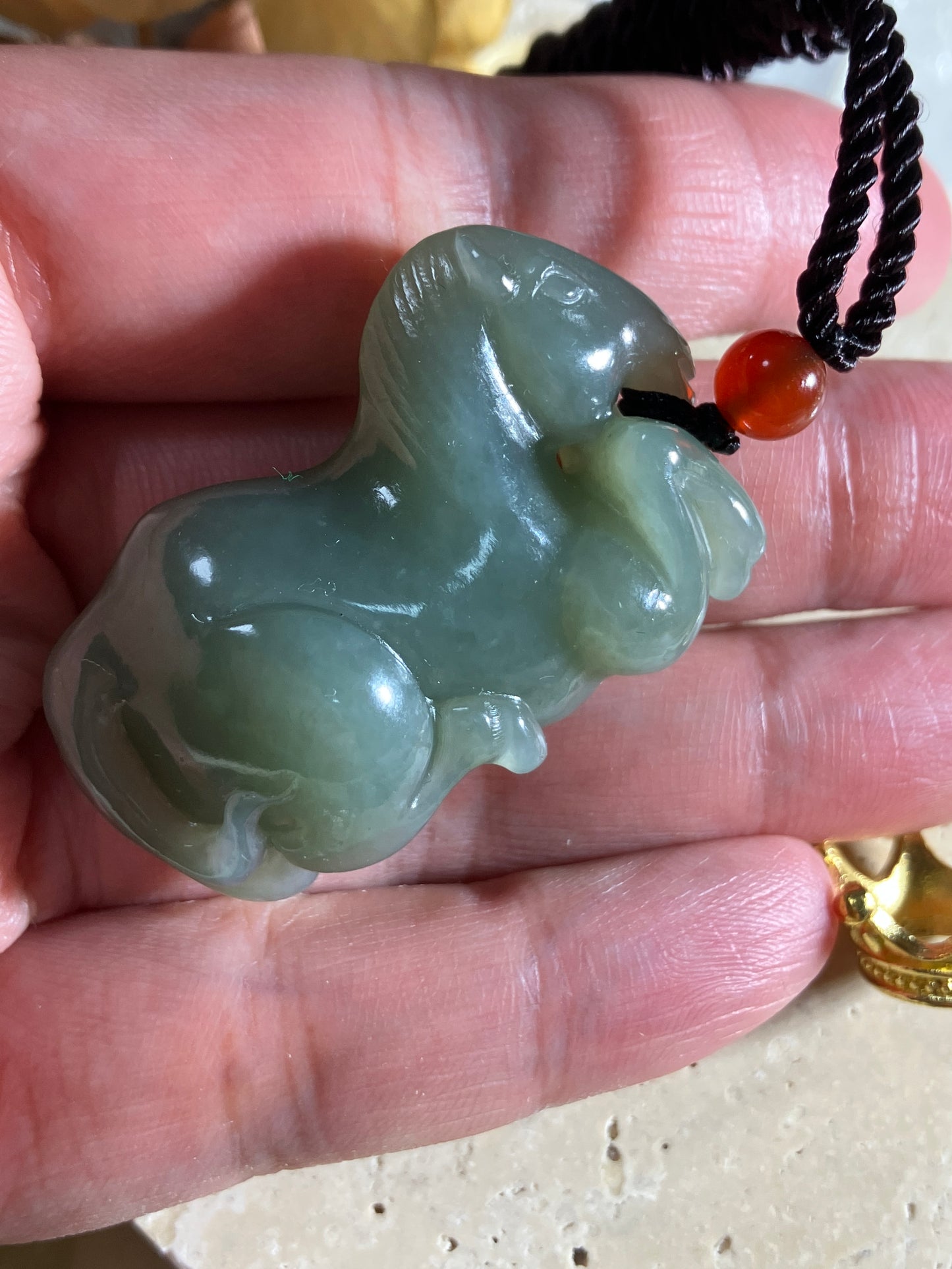 Natural Nephrite Jade Pendant & Decoration天然和田吊飾擺設 NJP0023