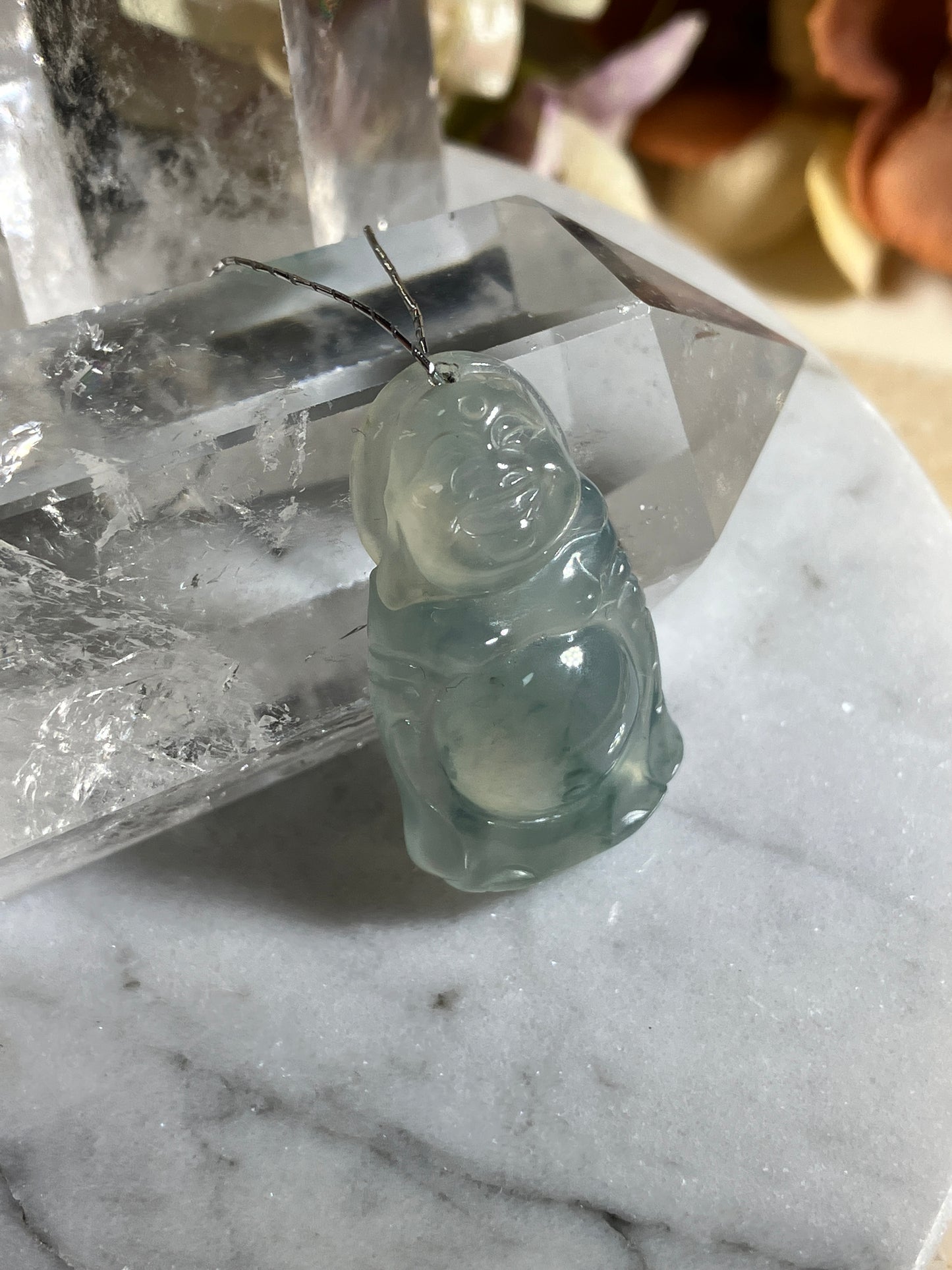 Jadeite Buddha Pendant ｜天然翡翠佛公吊墜(JB00391)