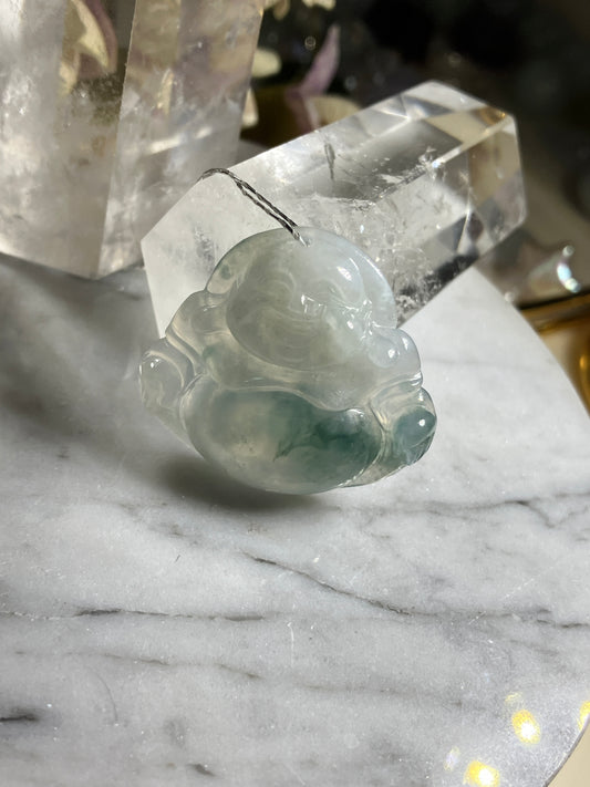 Jadeite Buddha Pendant ｜天然翡翠佛公吊墜(JB00381)