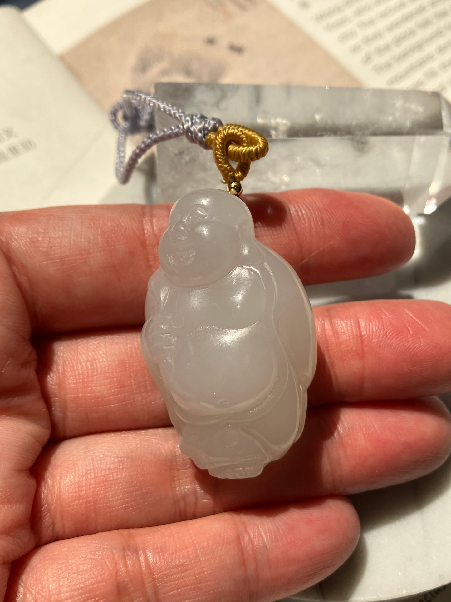 Natural Nephrite Jade Pendant 天然和田玉吊飾( NJPD011)