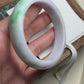 Jadeite Bangle Natural Light Spring Color Round Bar Jade Jadeite (56mm)(JB00237)