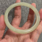 Natural light Green Nephrite Jade Bangle 天然和田玉玊鈪 (60mm) (NB30260)