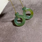 Jadeite Earring 天然冰藍厎带黃翡翠耳飾 (JE220)