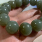 Natural Green Nephrite Jade Bracelet 天然和田玉手鏈