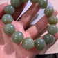 Natural Green Nephrite Jade Bracelet 天然和田玉手鏈