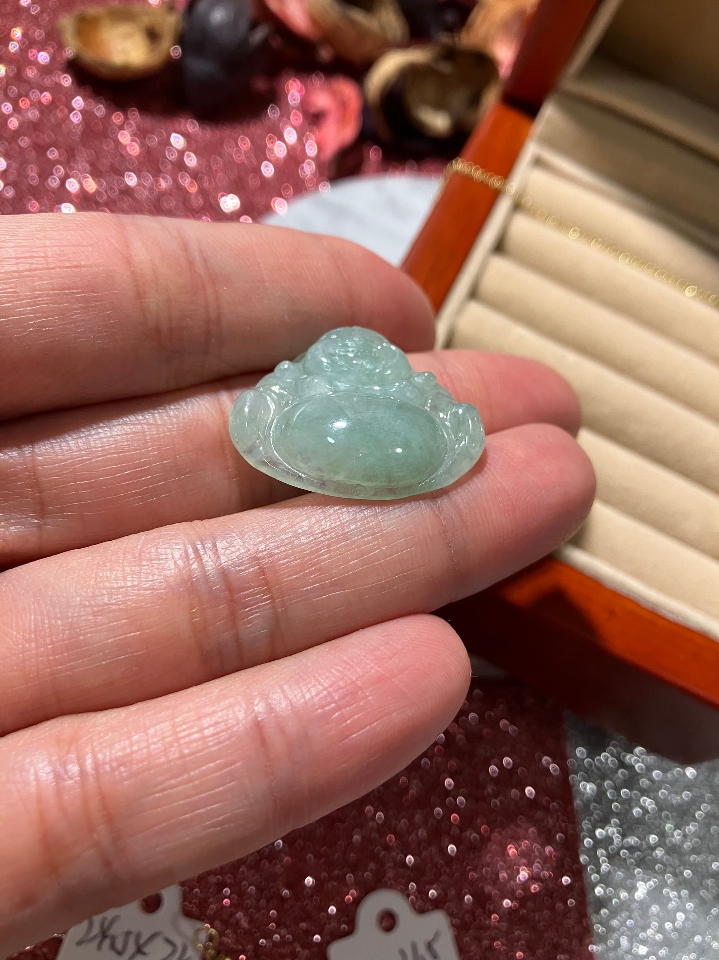 Jadeite Buddha Pendant ｜天然翡翠 佛公吊墜(JPB0114)