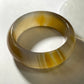 Jadeite Bangle Natural Floating Green Thin Round Jade Jadeite (55-57mm)