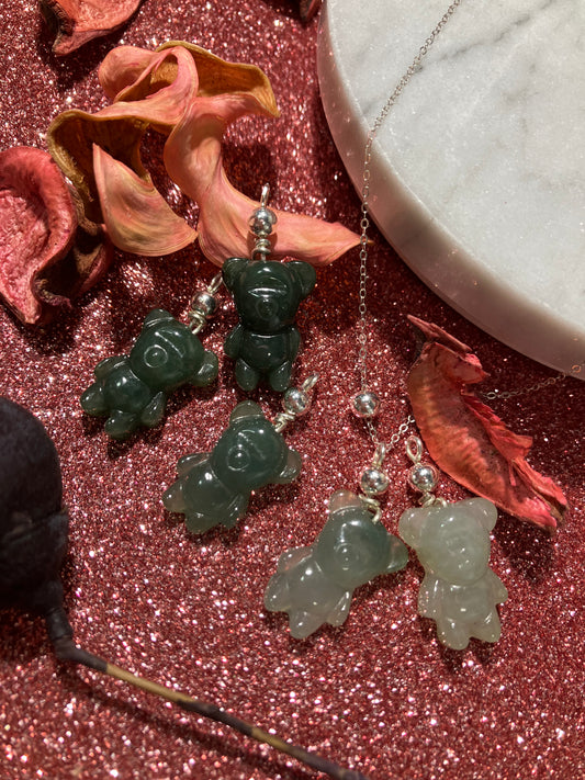 Jadeite Pendant ｜Natural Jade Buddha Pendant