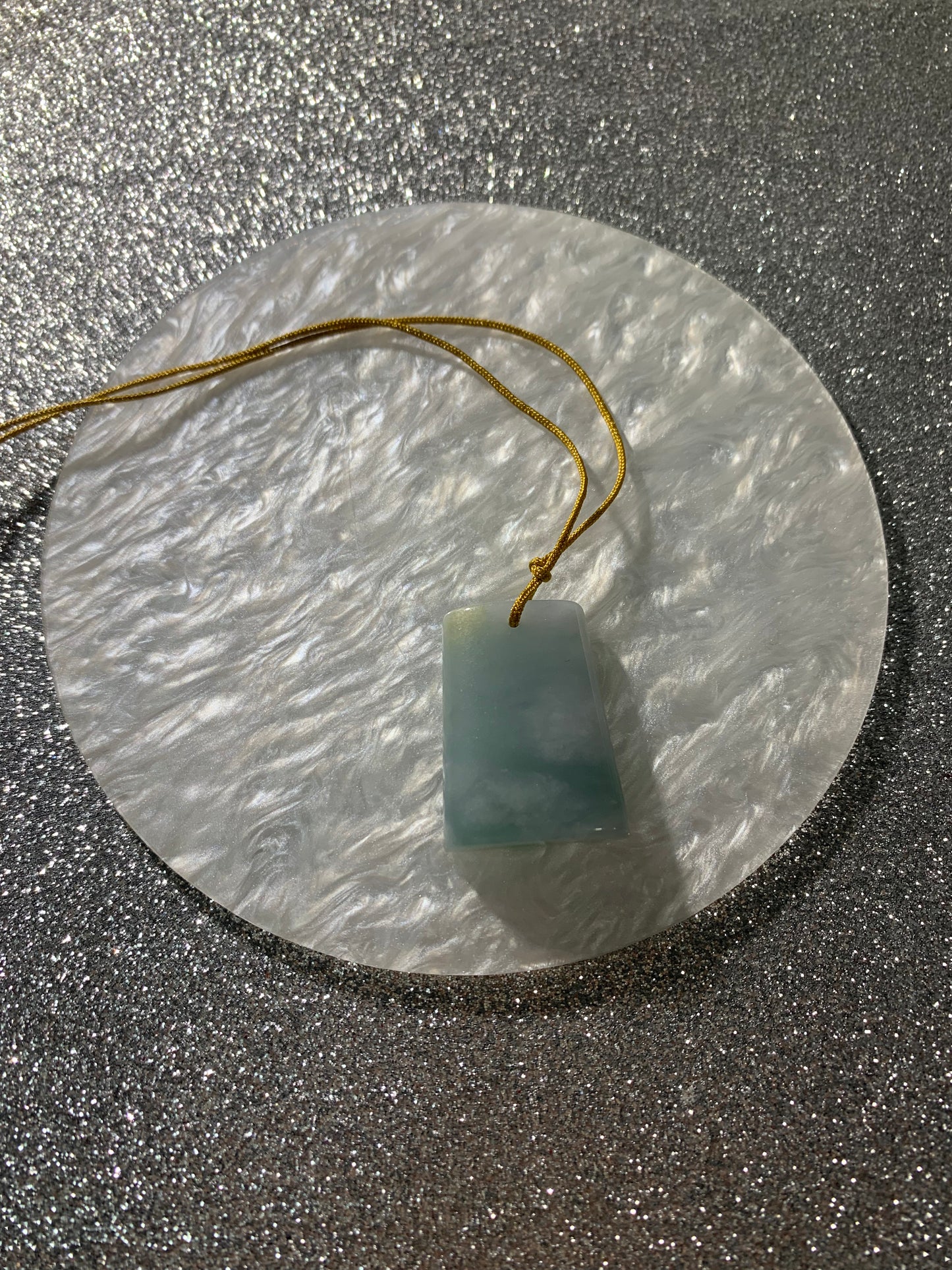 Jadeite Plate Pendant (JS0800)