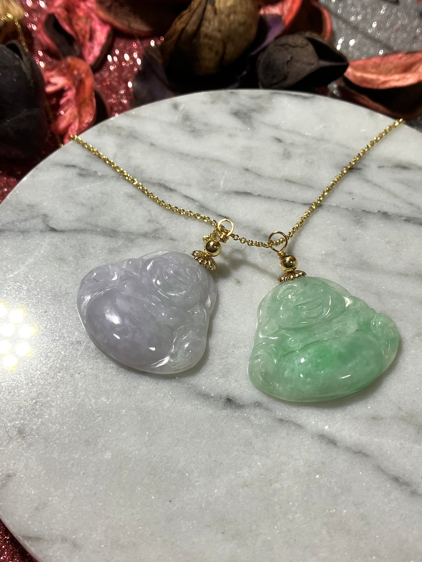 Jadeite Buddha Pendant ｜天然翡翠佛公吊墜(JPB0116)